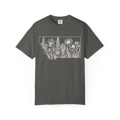 Montana Wildflowers Botanical T-Shirt