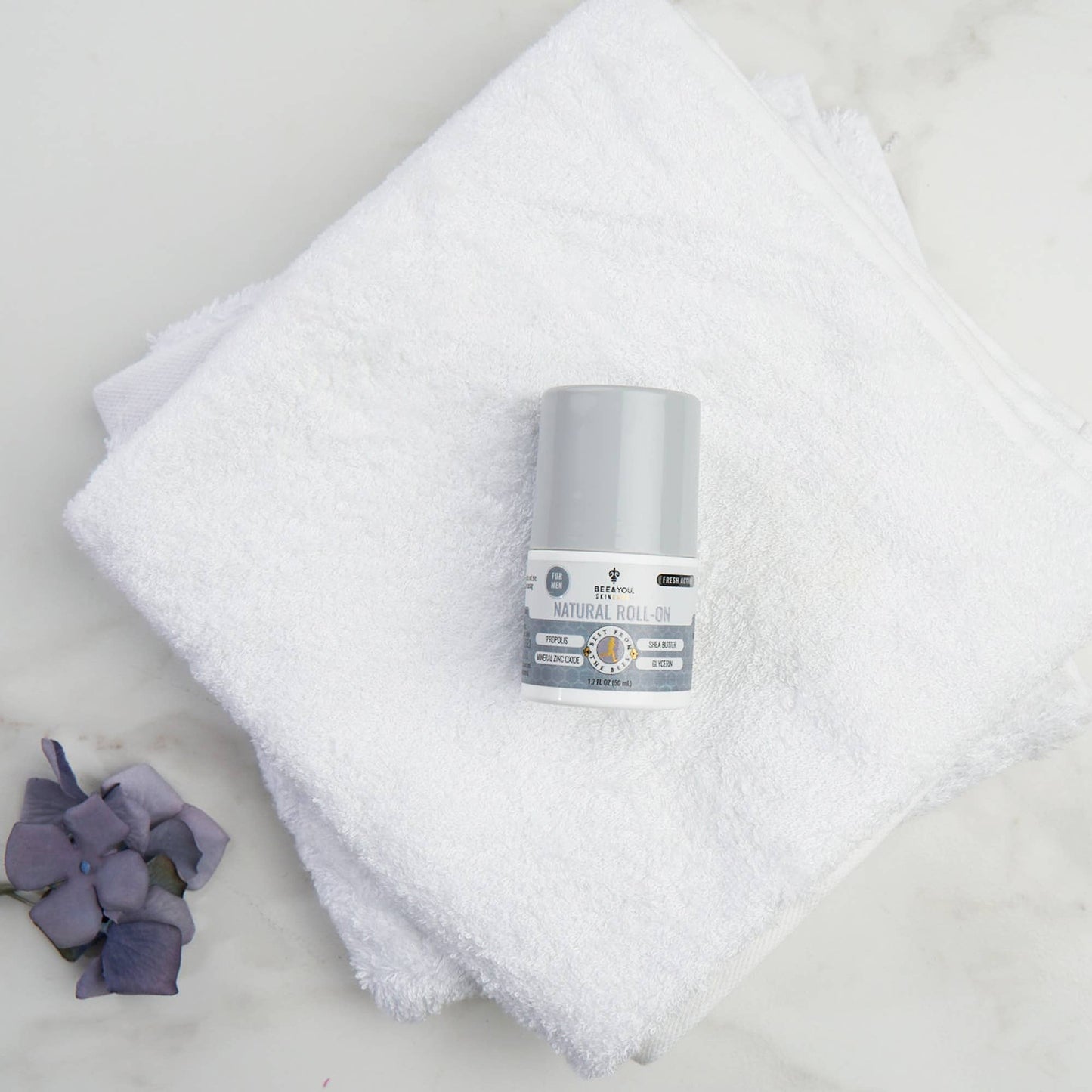 Bee & You Natural Roll-on Deodorant for Men | Underarms