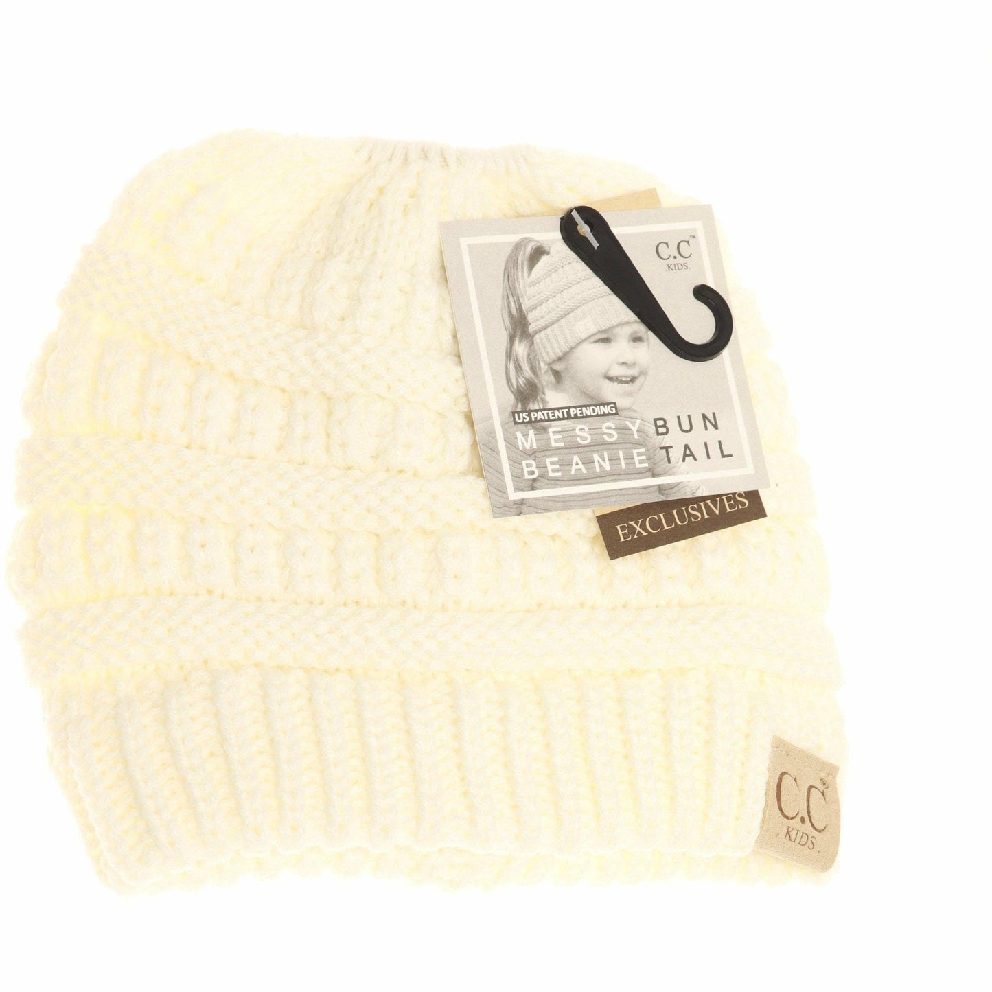 Kids Classic CC Ponytail Beanie