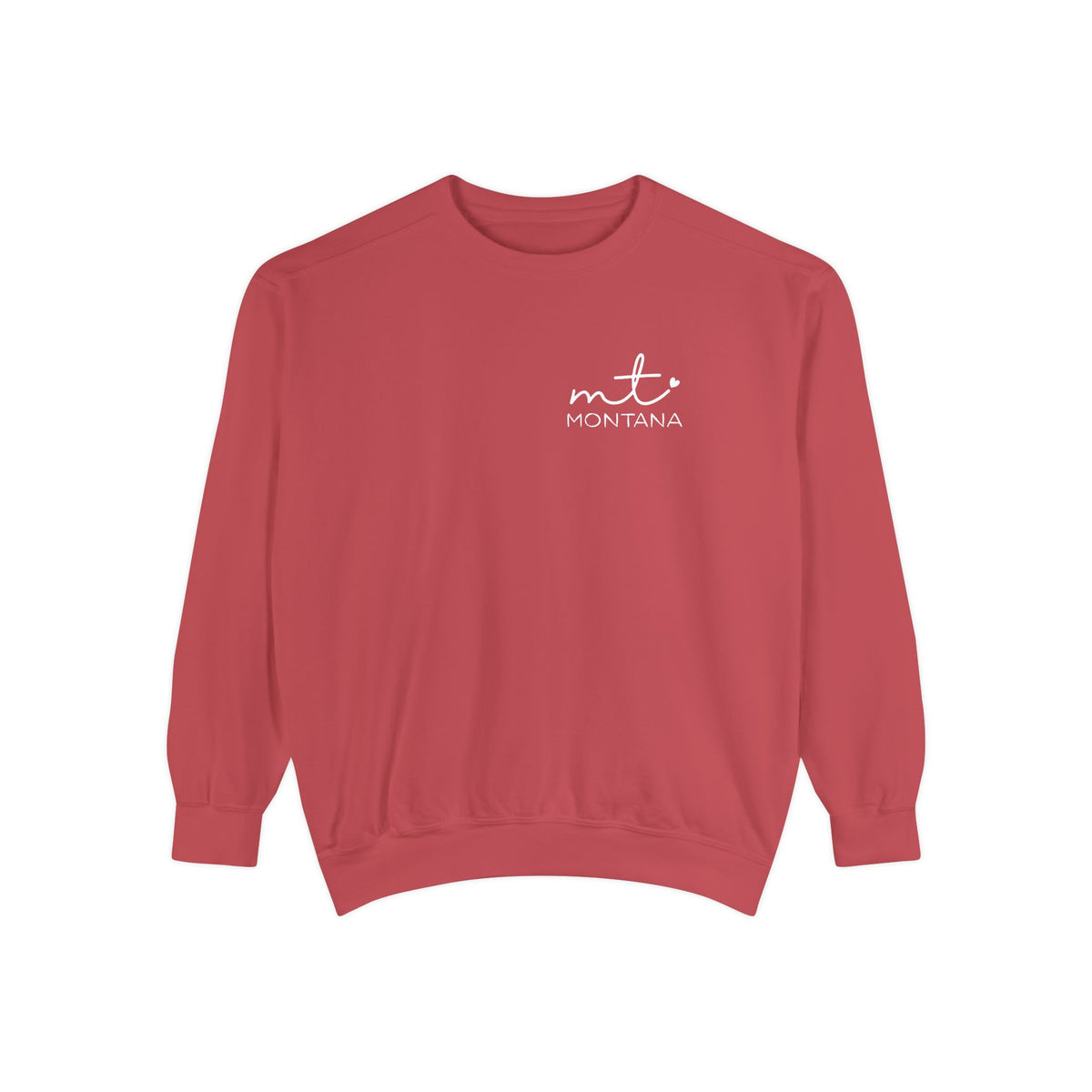 Mt Montana Love Logo Garment-Dyed Sweatshirt