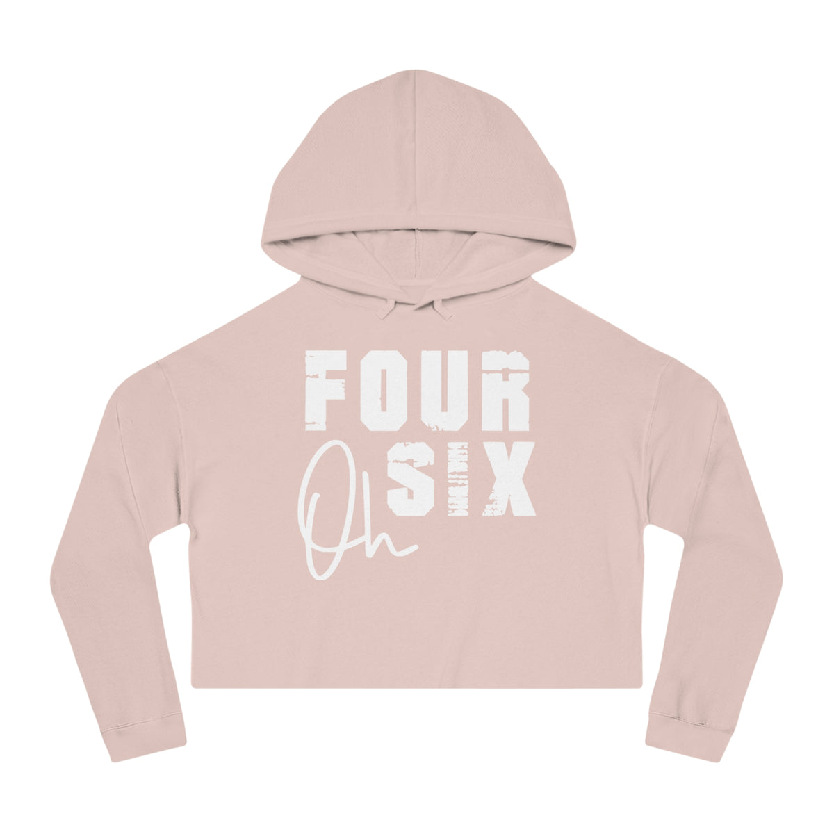 Four Oh Six Cropped Hooded Sweatshirt