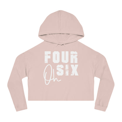 Four Oh Six Cropped Hooded Sweatshirt