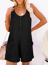 Load image into Gallery viewer, Gypsy Pocketed Sleeveless Romper
