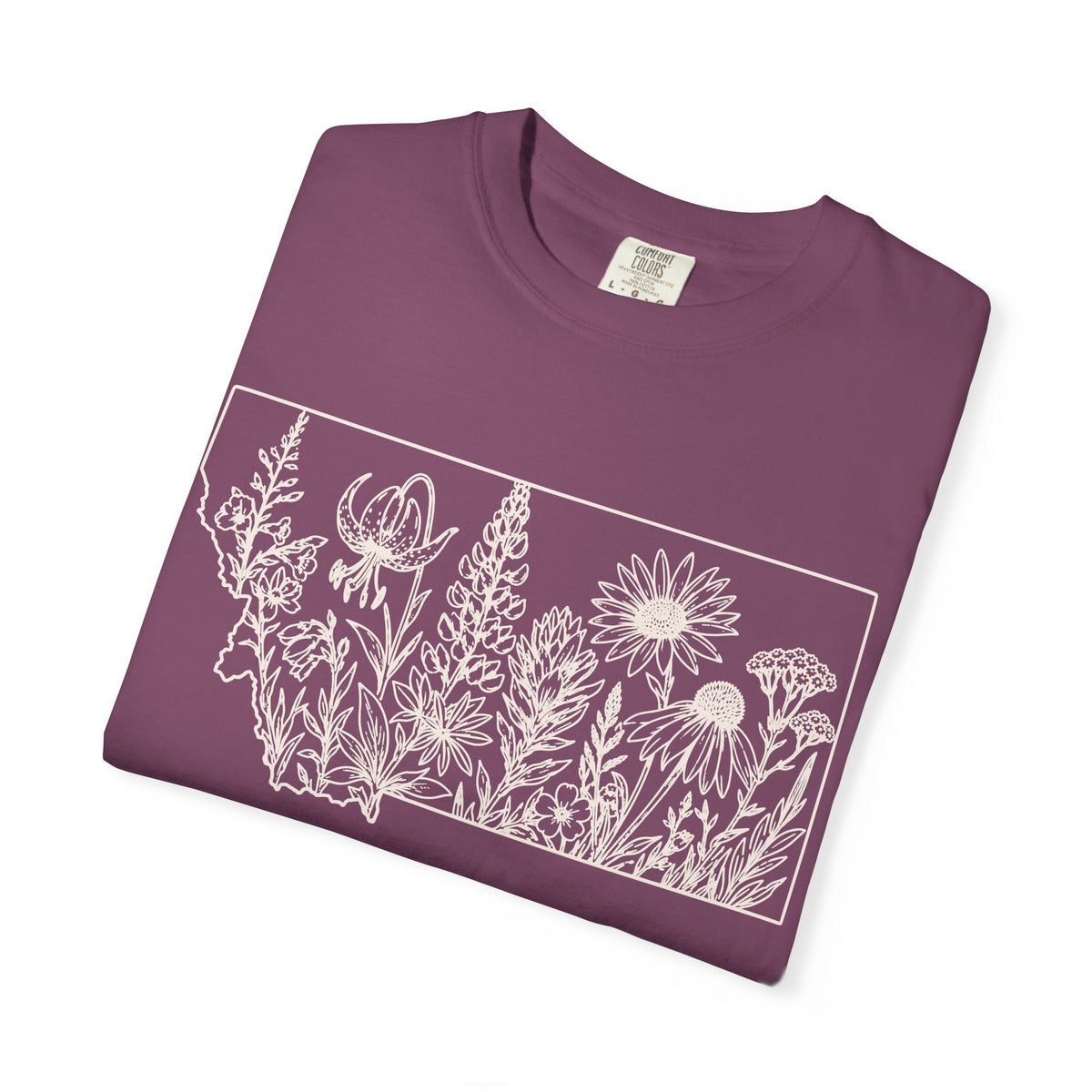 Montana Wildflowers Botanical T-Shirt