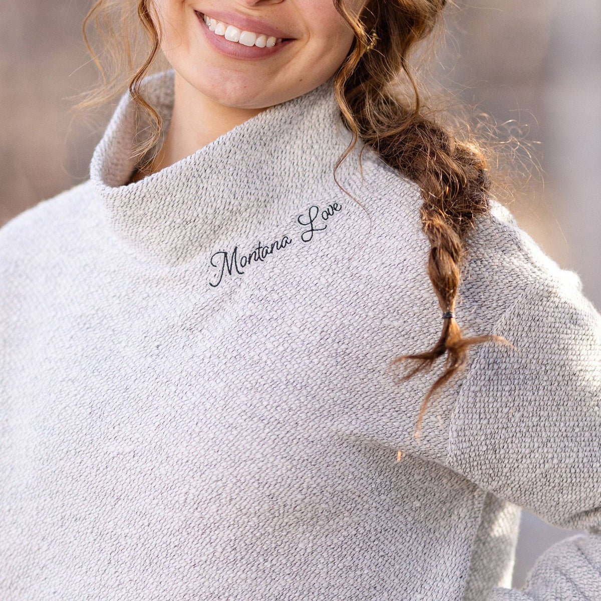 Montana Love Chalet Cowl in Pepper