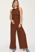 Load image into Gallery viewer, Basic Bae Tank and Wide Leg Pants Set
