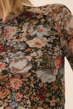 Load image into Gallery viewer, Flora Mesh Long Sleeve Top
