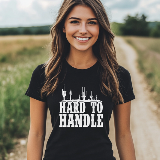 Hard to Handle Desert Cactus Graphic T-Shirt