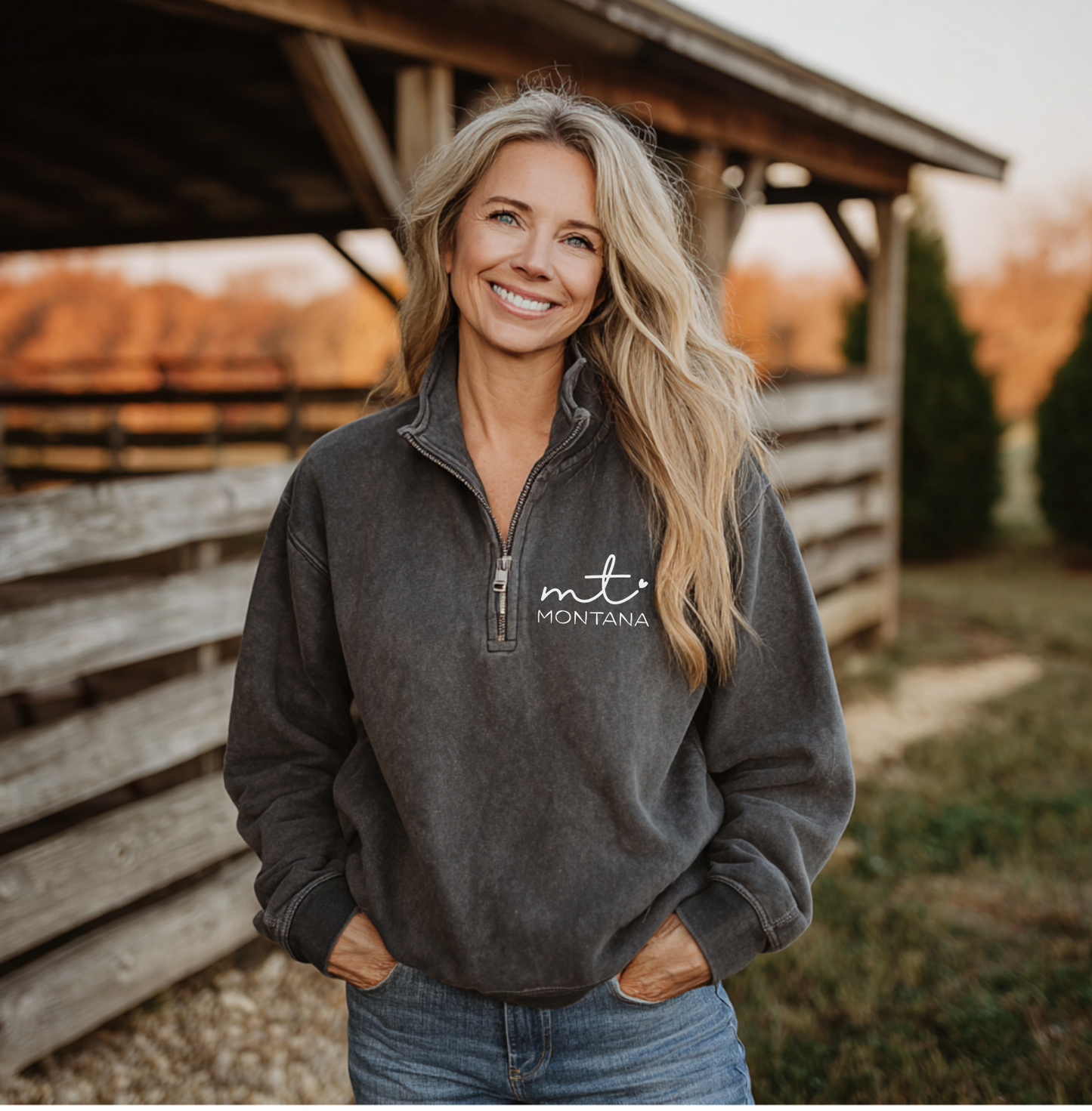 MT Montana Quarter-Zip Sweatshirt