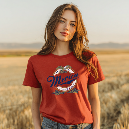 'Merica Eagle Tee — Vintage Patriotic T-Shirt (Since 1776)