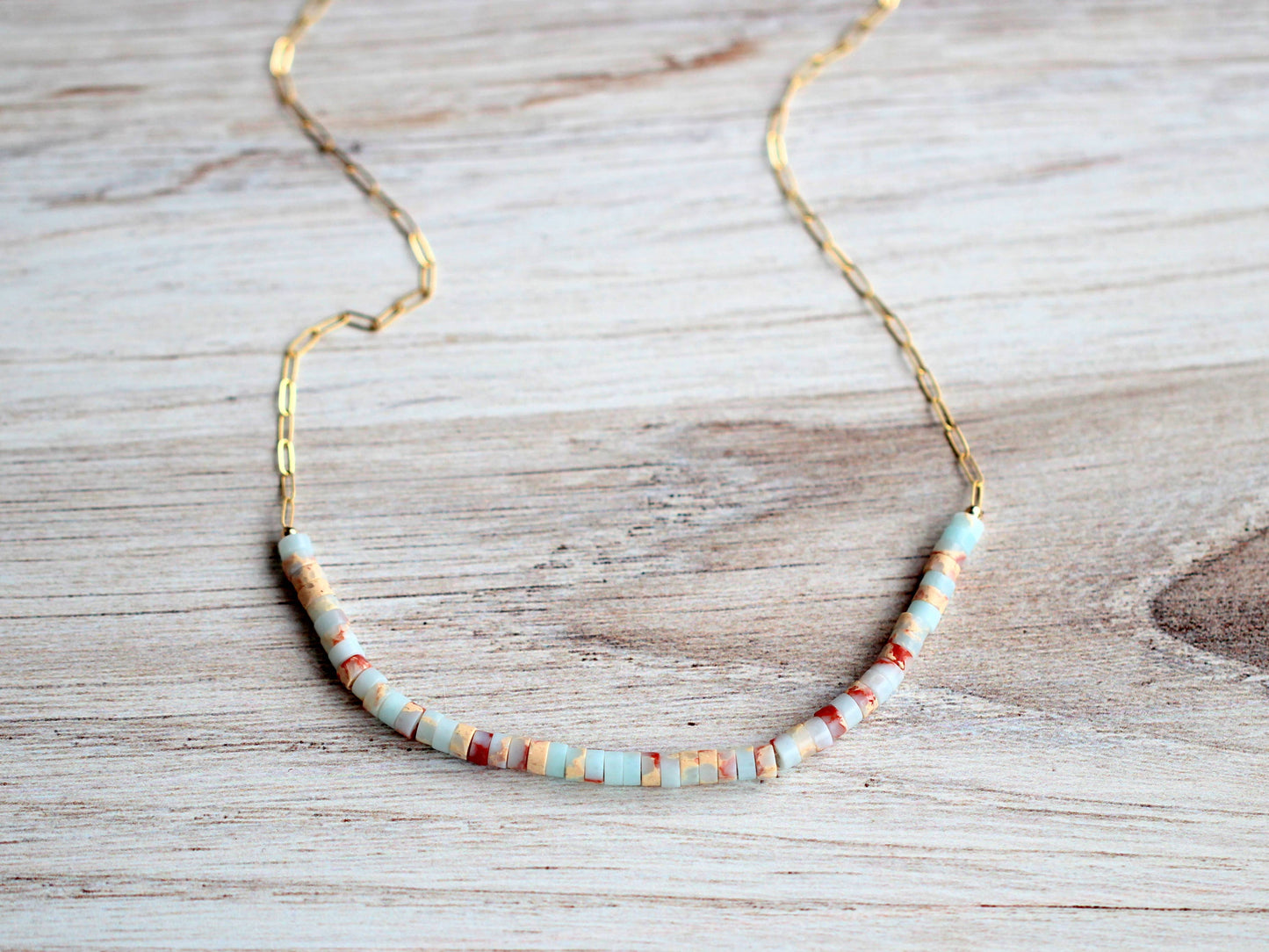 Drift Collar Necklace: 16 Inches / 14k Gold Filled