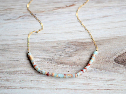Drift Collar Necklace: 16 Inches / 14k Gold Filled