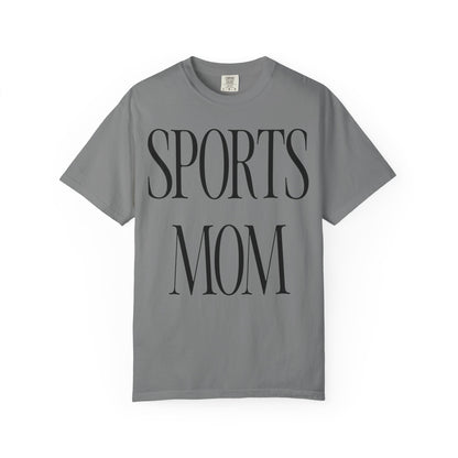 Sports Mom T-Shirt — Vintage Garment-Dyed Tee for Moms of Athletes
