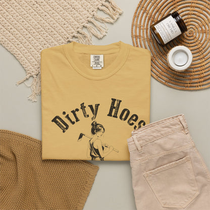Garden Club T-Shirt — "Dirty Hoes" Vintage Gardening Tee