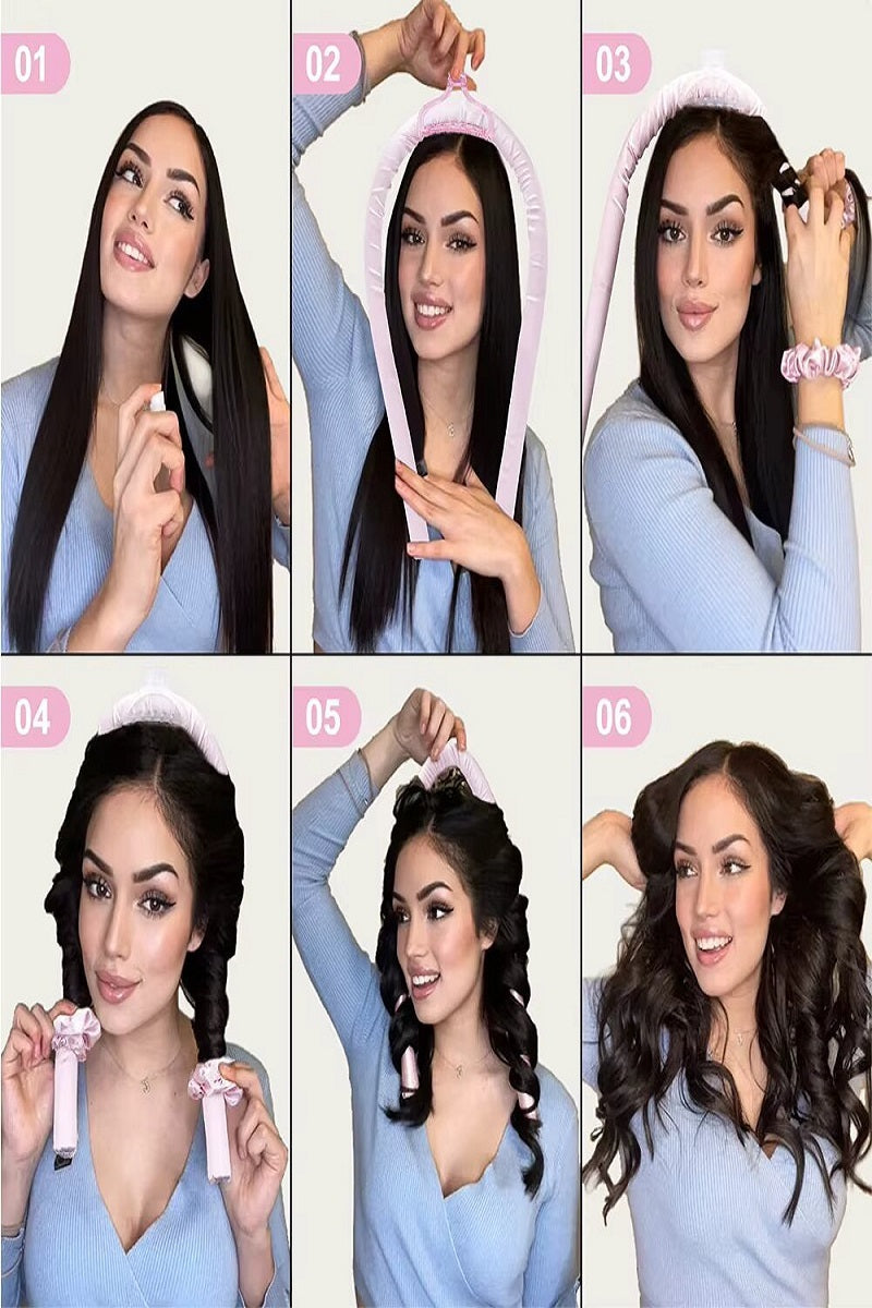 Heatless Hair Curlers
