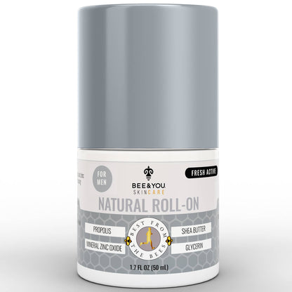 Bee & You Natural Roll-on Deodorant for Men | Underarms