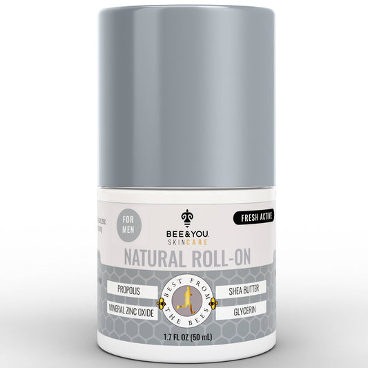 Bee & You Natural Roll-on Deodorant for Men | Underarms