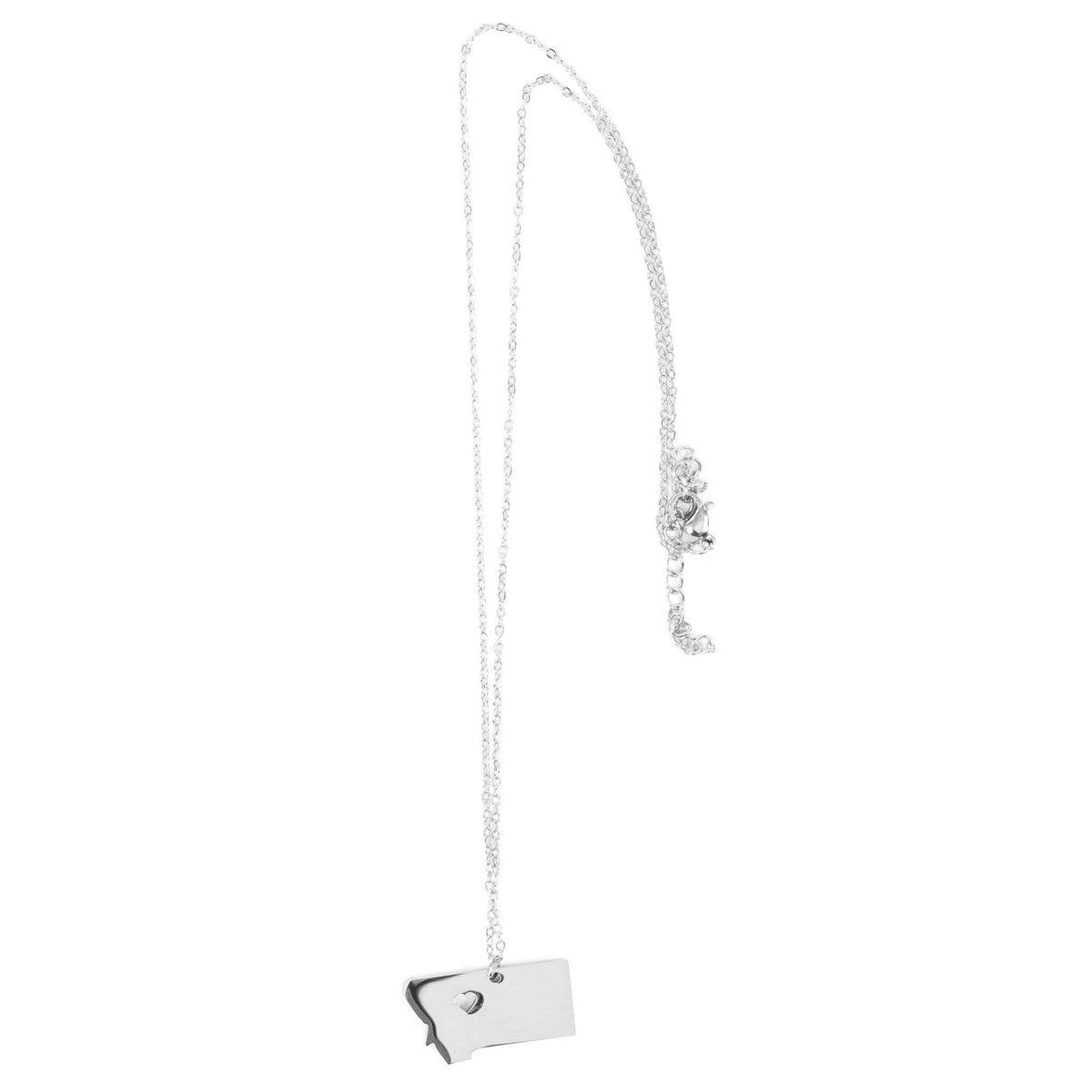 Where I Call Home Necklace in Silver