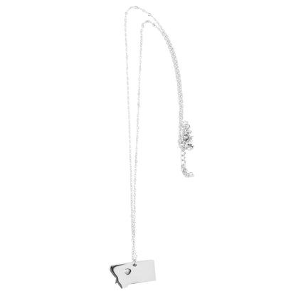 Where I Call Home Necklace in Silver
