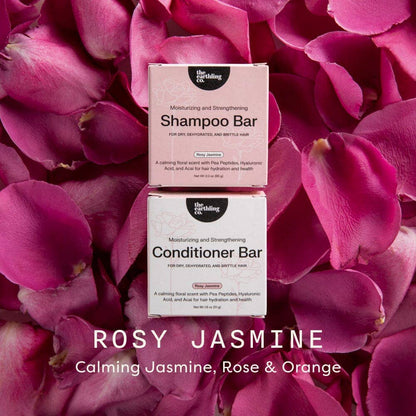 Shampoo Conditioner Set | Moisture & Strength | Rosy Jasmine