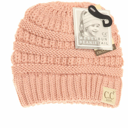 Kids Classic CC Ponytail Beanie