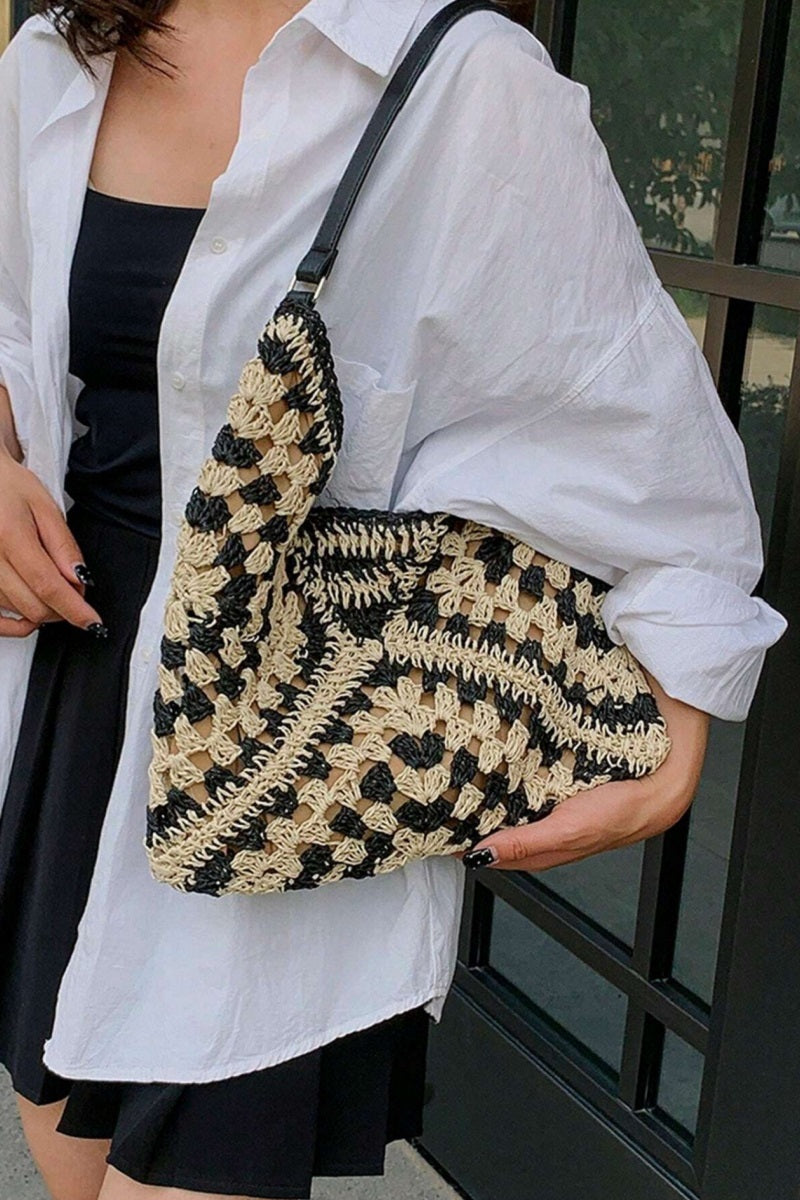 Chevron Weave Boho Bag