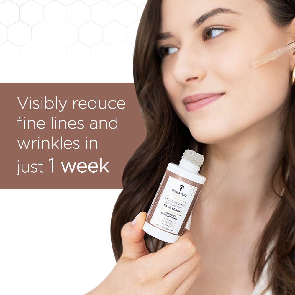 Bee & You Anti-Aging Face Serum with Bee Venom + Hyaluronic Acid