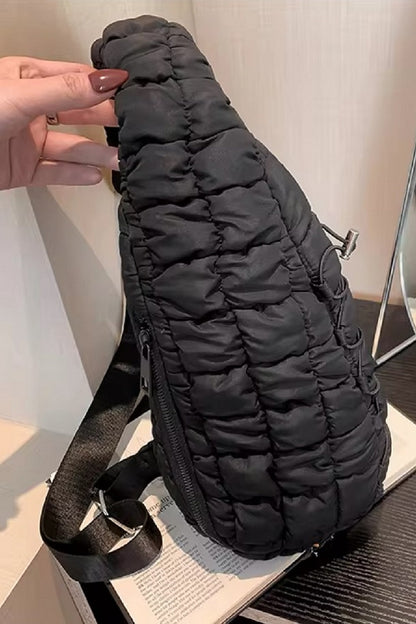 Quincy Quilted Puff Sling Bag