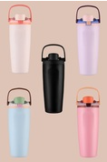 Georgie Snap Lid Insulated Stainless Steel Water Bottle