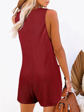 Load image into Gallery viewer, Gypsy Pocketed Sleeveless Romper
