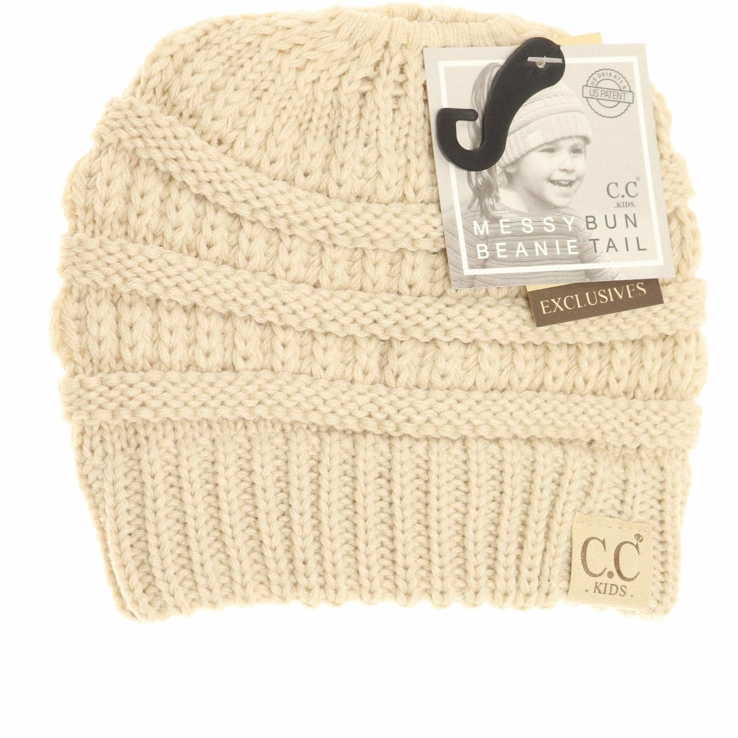 Kids Classic CC Ponytail Beanie