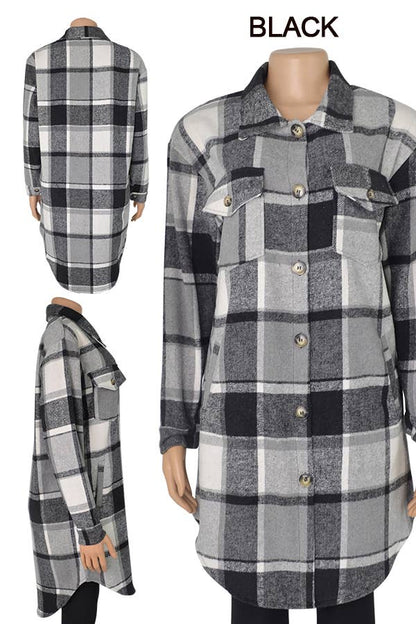 Wild Roast Long Shacket