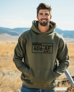 406 AF Montana Sweatshirt Hoodie