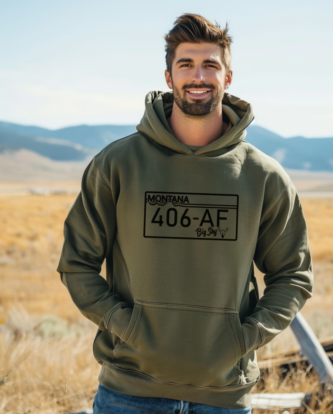 406 AF Montana Sweatshirt Hoodie
