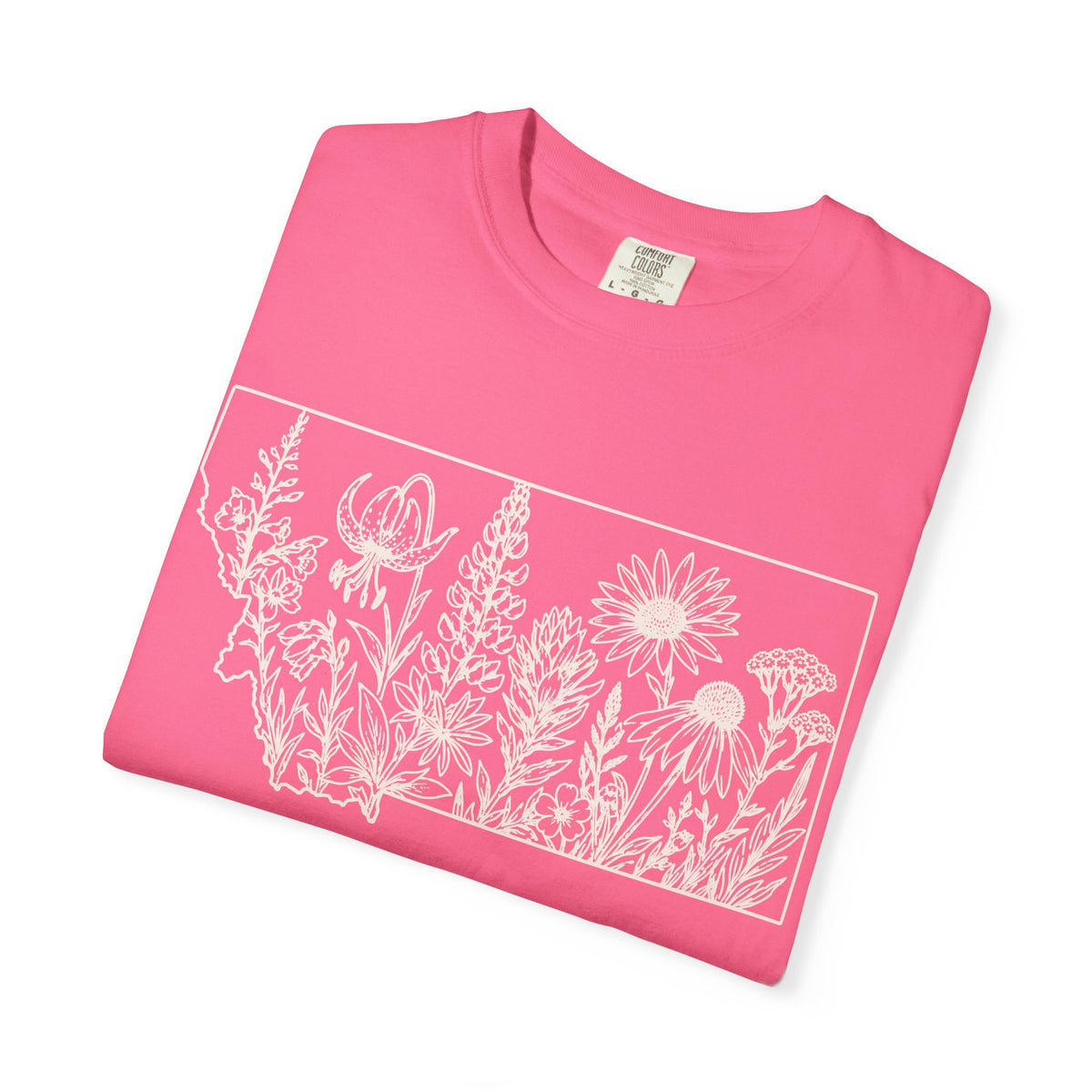 Montana Wildflowers Botanical T-Shirt
