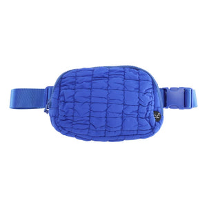 Quilted Puffer C.C Belt Bag