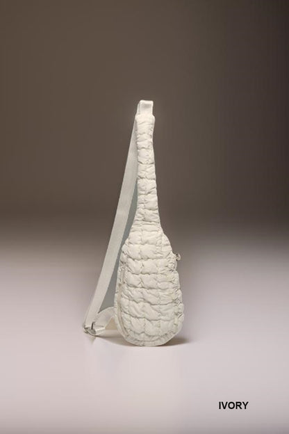 Quincy Quilted Puff Sling Bag