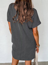 Load image into Gallery viewer, Grind Short Sleeve Mini Dress
