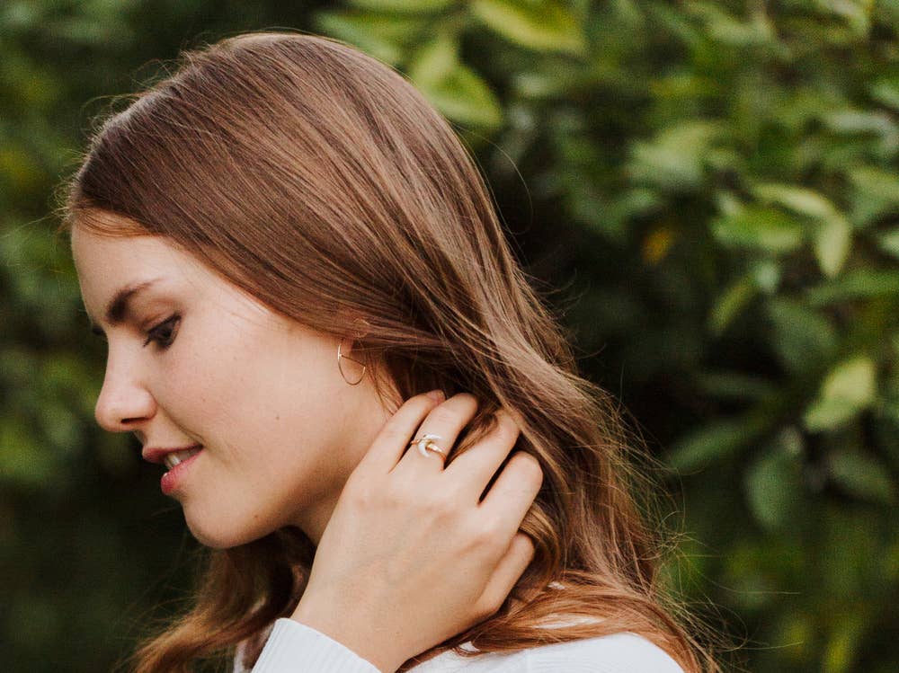 Little E Sliders: 14k Gold Filled