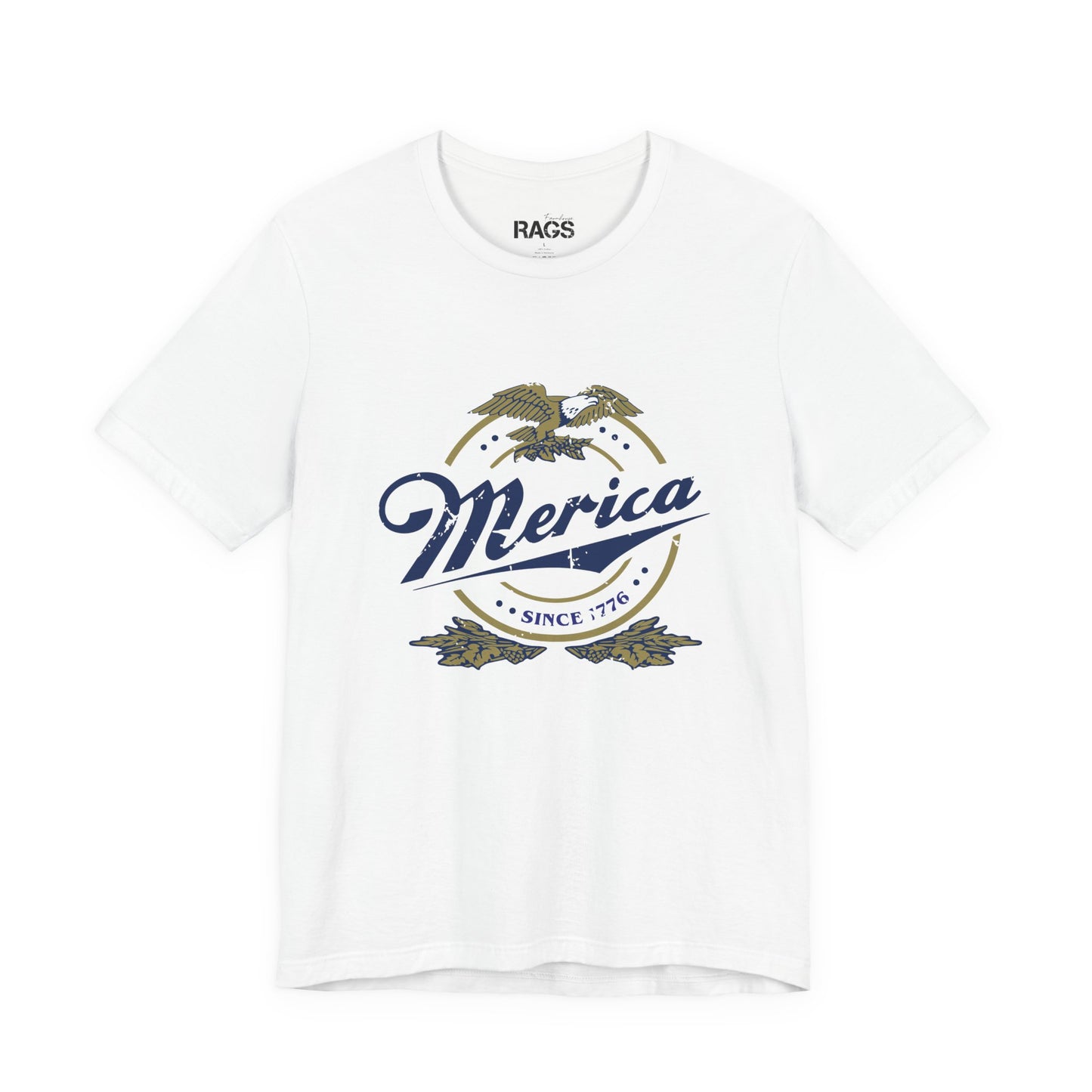 'Merica Eagle Tee — Vintage Patriotic T-Shirt (Since 1776)