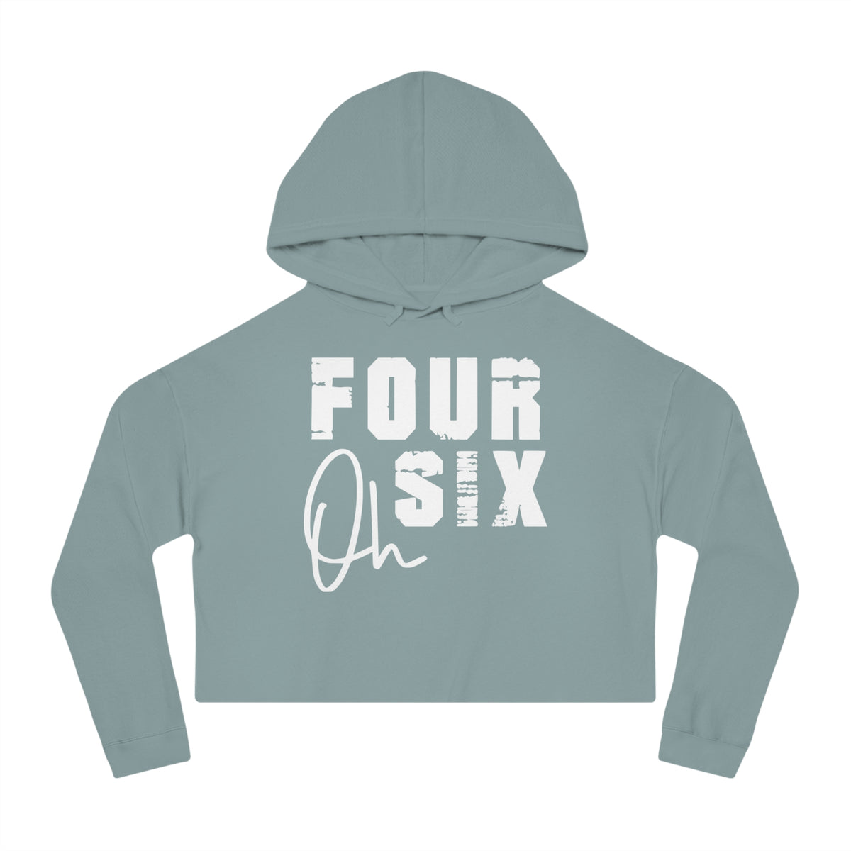 Four Oh Six Cropped Hooded Sweatshirt
