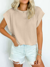 Load image into Gallery viewer, Bloom Cap Sleeve Blouse
