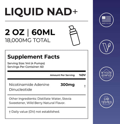 NAD+ Liquid Drops