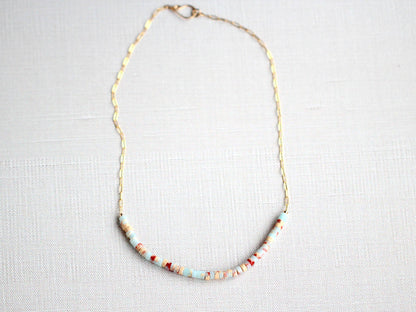 Drift Collar Necklace: 16 Inches / 14k Gold Filled