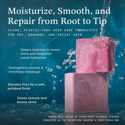 Shampoo Conditioner Set | Moisture & Strength | Rosy Jasmine