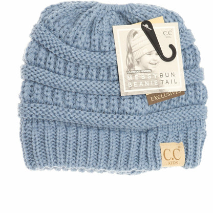 Kids Classic CC Ponytail Beanie