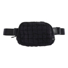 Load image into Gallery viewer, Quilted Puffer C.C Belt Bag
