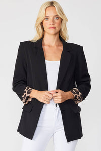 Jett Leopard Blazer