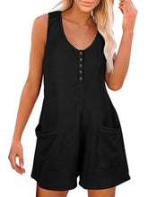 Load image into Gallery viewer, Gypsy Pocketed Sleeveless Romper
