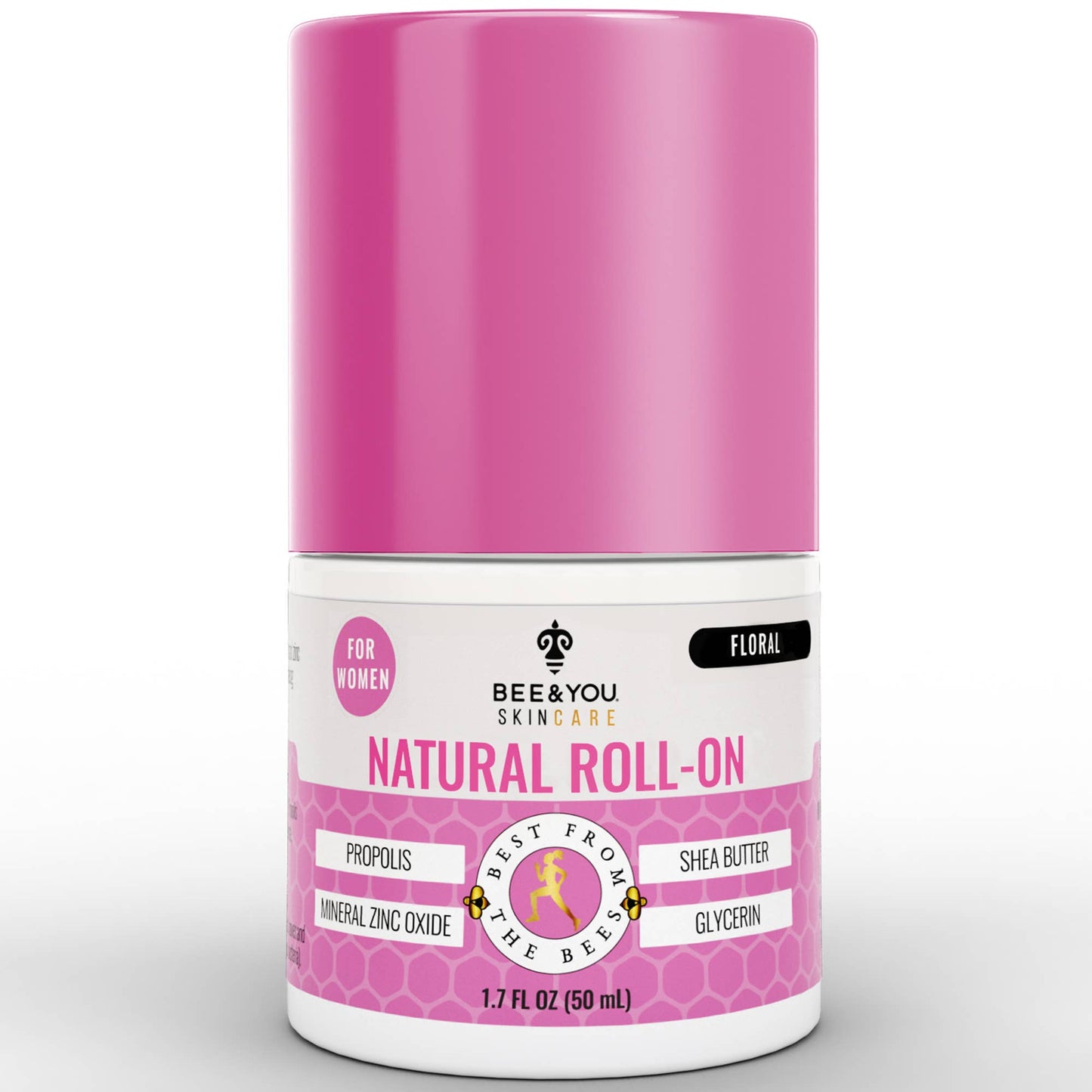 Bee & You Natural Roll-on Deodorant for Women | Underarms